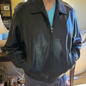 Men's  leather jacket